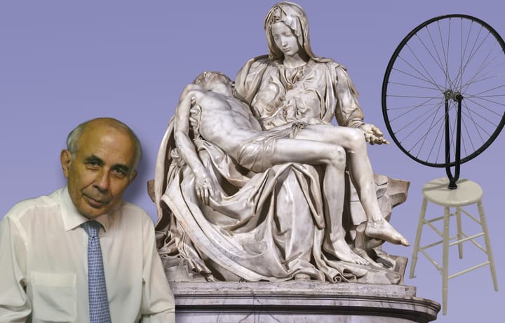 Semir Zeki, the Pietà by Michelangelo and the Bicycle Wheel by Marcel Duchamp